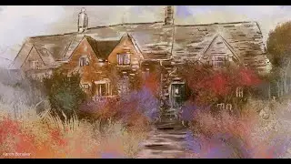 Watercolor Mixed-Media in Painter