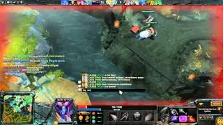 Dota 2: Пексик играет за Кунку (Адмирал Кункка, Kunkka), бой 1 из 2 - loss