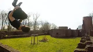 Freerunning a CASTLE - Parkour and Freerunning POV