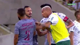 CONFUSÃO APÓS APITO FINAL ENTRE FLUMINENSE E PALMEIRAS PELA 32ª RODADA DA SÉRIE A