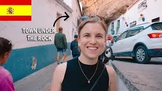 Visiting the Spanish Town Built Under a Rock! (Andalucia | Spain)