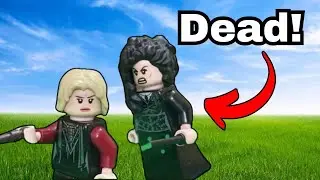 Lupin and Tonks Death Scene in LEGO