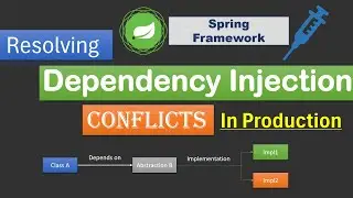 Resolve Dependency Injection Conflicts in Production | Spring | Spring boot | Java