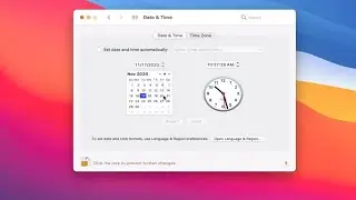 How To Change Date and Time On MacBook [Tutorial]