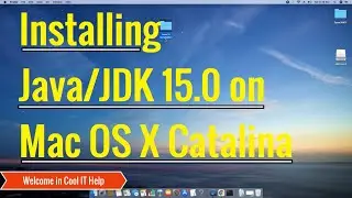 How to install Java/JDK 15.0 on Mac OS X Catalina?