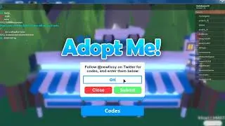 Adopt Me Latest Codes 2018 May