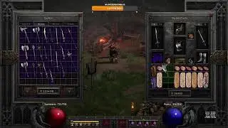 DIABLO 2 RESURRECTED ВАРВАР!!! часть 4 кашмар 8ppl