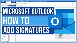 Add A Signature In Outlook - Full Tutorial