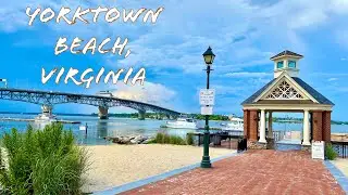 Yorktown Beach, Virginia | Exploring Yorktown | Williamsburg trip Day 2