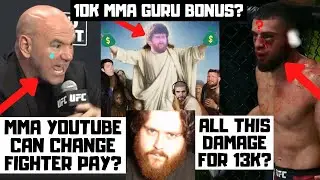 I'm Putting Up My Own Money To Fix UFC Fighter Pay! 10K Bonuses For Prelim Fighters in 2025?