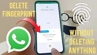 How to Unlock a WhatsApp Pattern or Password or Fingerprint / Without Deleting Anything