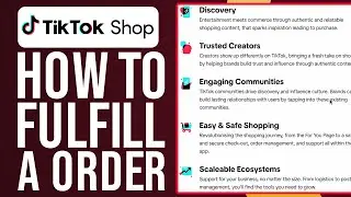 How To Fulfill A TikTok Shop Order (2024) Easy Guide For Beginners