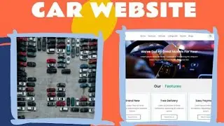 Responsive Car Rental Website Using HTML CSS and Javascript