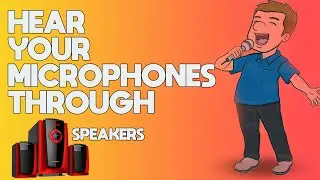 How to Hear Your Microphone Voice through Speakers | Turn your speaker into a microphone