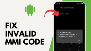 How to Fix Call Forwarding Connection Problem or Invalid MMI Code