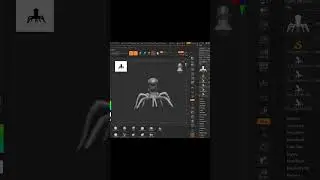 Sculpting Octopus in zbrush