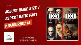 How To Change Image Size and Aspect Ratio - 2 Methods - Midjourney AI