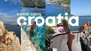 CROATIA VLOG: sailing the coast, solo travel in my 20s