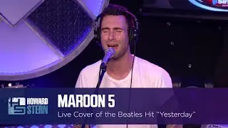 Maroon 5 Covers “Yesterday” on the Stern Show (2012)