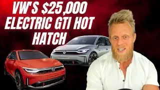 VW America wants to sell the electric ID.2 GTI hot hatch for $25,000