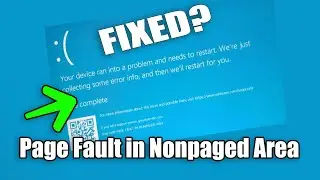 How To Fix Page Fault in Nonpaged Area on windows 11