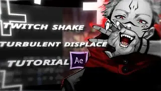 HOW TO MAKE TWITCH SHAKE AND TURBULENT DISPLACE EASY WAY | AFTER EFFECTS TUTORIAL | BASIC TUTORIAL |