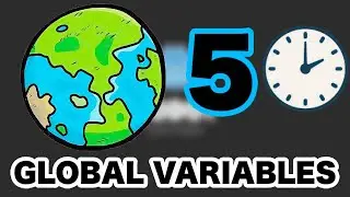 Make Global Variables in 5 SECONDS!