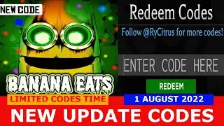 BANANA EATS CODES [NEW CODES] BANANA EATS ROBLOX | LIMITED CODES TIME | AUGUST 1 2022