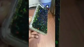 Water glitter Mobile back cover