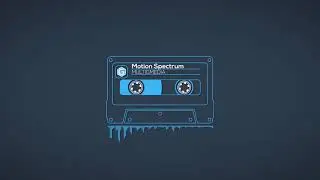 Cassette Motion - Audio Spectrum - After Effects