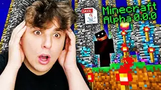 ZAGRAŁEM w PRZERAŻAJĄCA WERSJĘ MINECRAFT ALPHA 0.0.0!!!