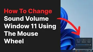 Change volume using a mouse wheel in Windows 11 similar to the old windows 10 way