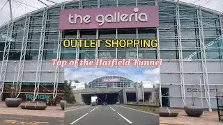 The Galleria Outlet Shopping..situated on top of the Hatfield Tunnel, Hatfield, UK.