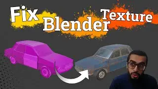 How to Fix the Texture in Blender | Easy Tutorial in Hindi / Urdu | HDsheet