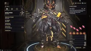 Warframe Maximum Investment - Rhino Prime  | Warframe: 1999
