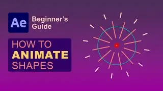 Shape Animation After Effects, Beginner's tutorial