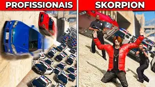 2 Profissionais Me Ensinaram A Dar FUGA no GTA RP!!