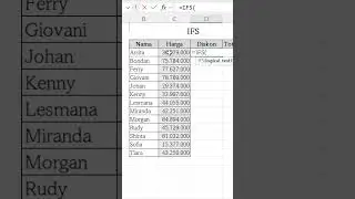 Fungsi IFS Untuk Satu Kondisi Benar, Bagaimana Rumusnya? #Shorts