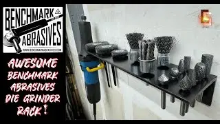 Benchmark Abrasives Die Grinder Rack