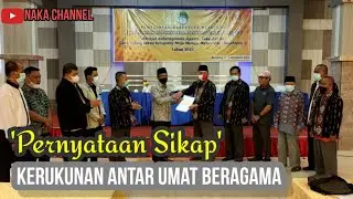 Kerukunan Umat Beragama #74 || Pernyataan Sikap ||