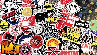 Rock'n'Roll stickers for sticker bombing, and planet stickers fo 0.01$