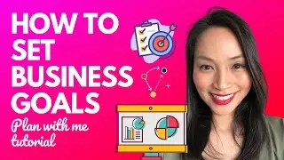 How to set goals 2020 | Business Goal setting process - Plan with me