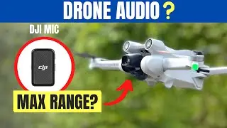 I put a mic on my drone - 