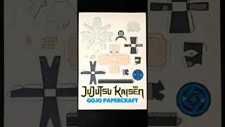 gojo satoru papercraft 