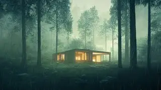 Rain Sounds in Deep Forest Ambience to Help You Get Sleep and Relax