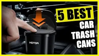 TOP 5: Best Car Trash Can [2023]