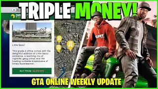 GTA ONLINE WEEKLY UPDATE! TRIPLE MONEY & DISCOUNTS!