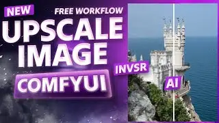 Fix Blurry Photos in Seconds! Free AI Upscaling with InvSR & ComfyUI Workflow (No Paid Tools Needed)