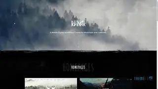 Reinar - A Nordic Inspired Music and Creative WordPress Theme      Ge