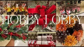 NEW HOBBY LOBBY 2025 CHRISTMAS DECOR | 2025 FALL DECOR | 2025 HOBBY LOBBY SHOP WITH ME